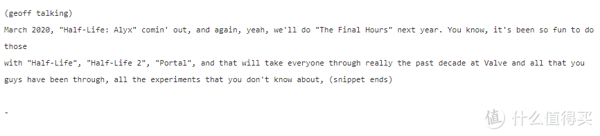 重返游戏：传闻《半条命》即将公开VR作品《半条命：Alyx》