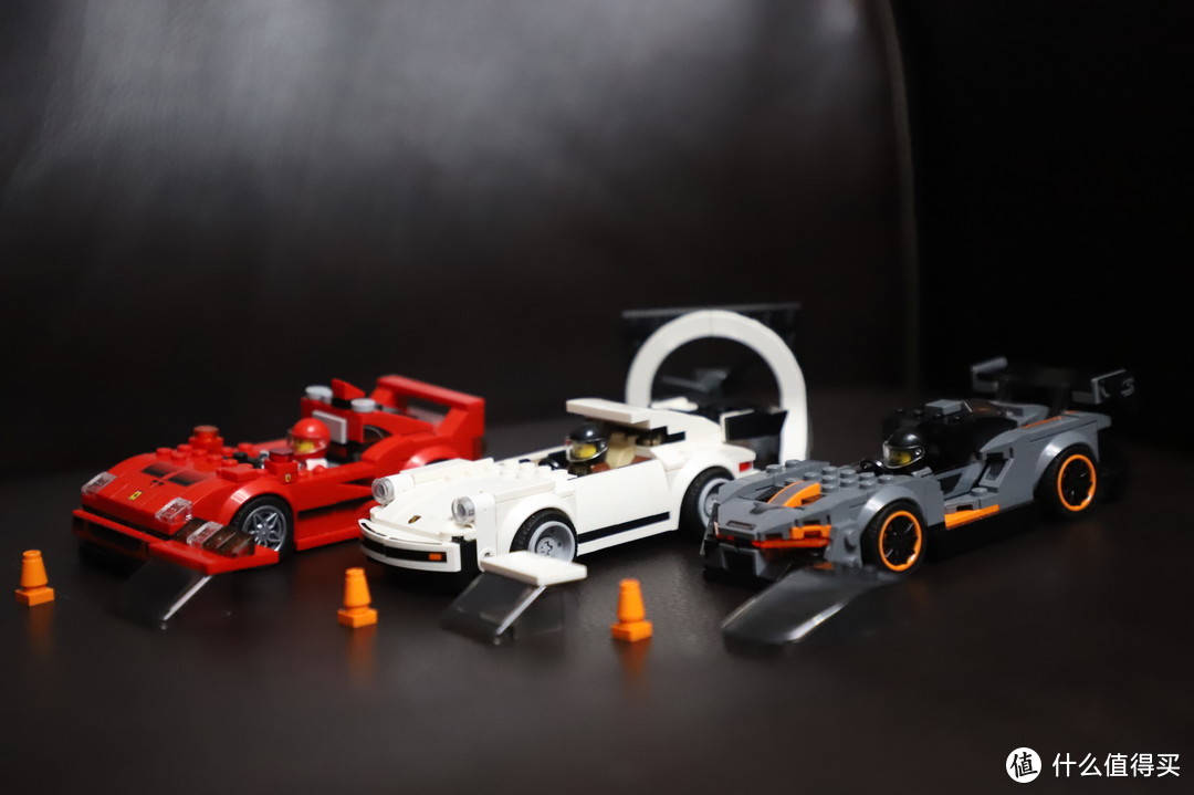 LEGO 超级赛车 法拉利F40×迈凯伦SENNA×保时捷911