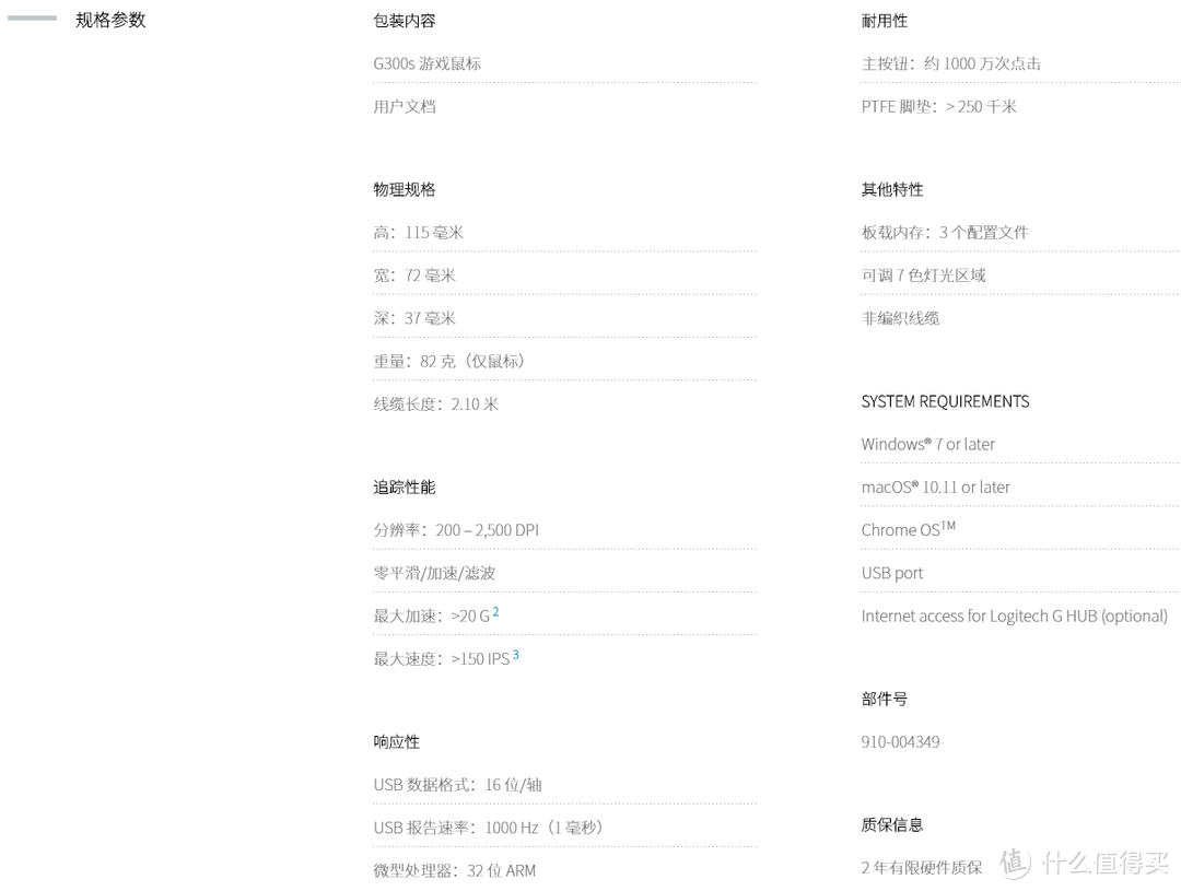 罗技G300S  也许是最值得的办公鼠标