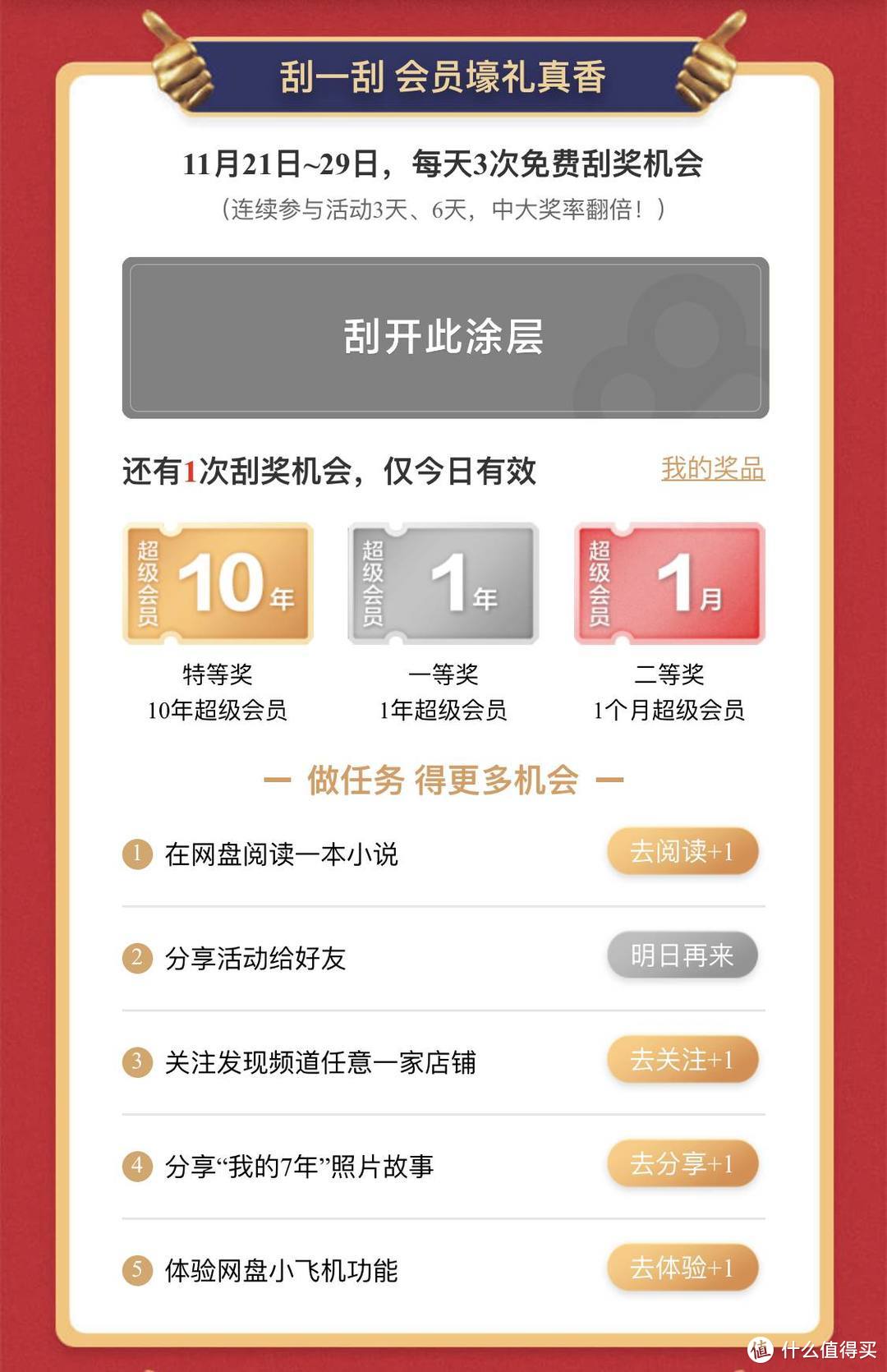 史上最低？百度网盘超级会员 188元/年，7周年大促狂欢价