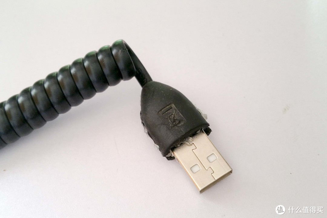 低成本 自制 复古螺旋 USB 键盘线 记录