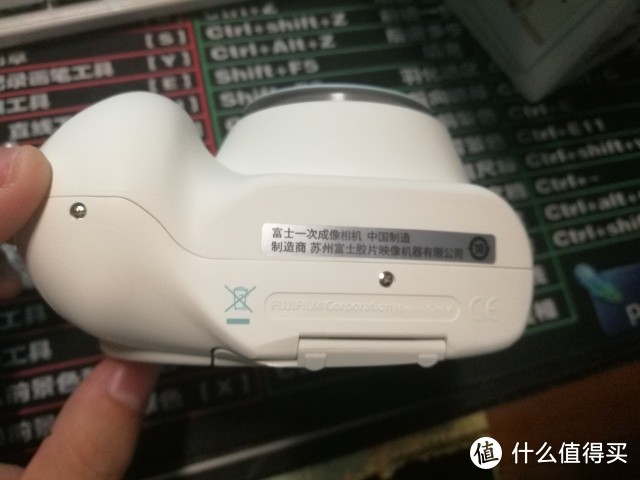 什么值得买值友福利松下 instax富士 拍立得相机 mini7c 水蓝色