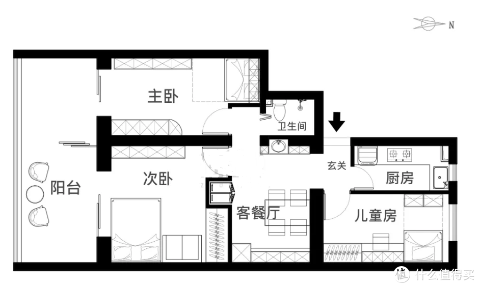 88㎡老房三居两阳台，她靠手工和精确尺寸装出了梦想中的家