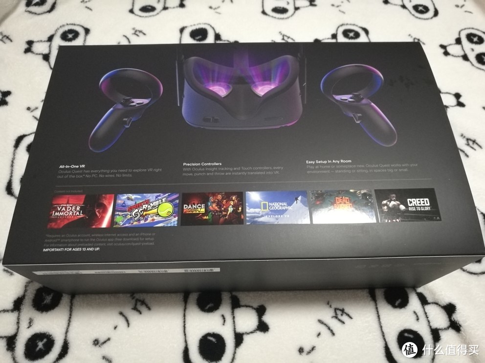 oculus quest VR一体机简单开箱