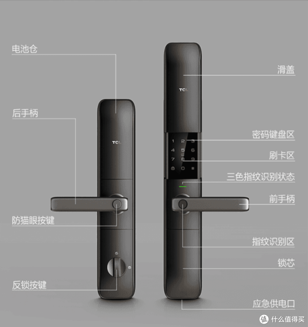 ​TCL智能门锁K5虽贵，但它不仅外观好看而且更快更好更安全