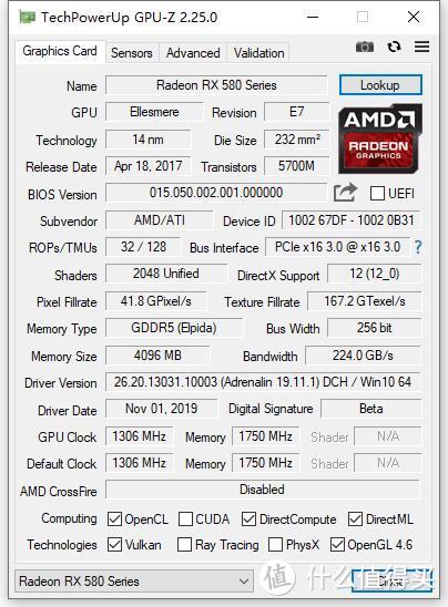 到手就是RX580，看起来确实神清气爽一些有没有