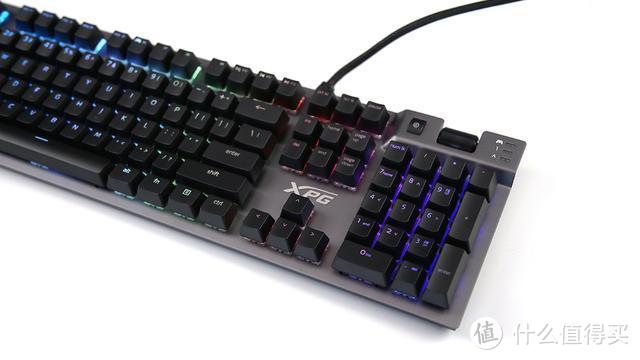 XPG SUMMONER召唤者 RGB 游戏键盘评测：炫酷外观