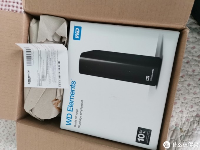 WD element 10T德亚下单到拆箱和测试