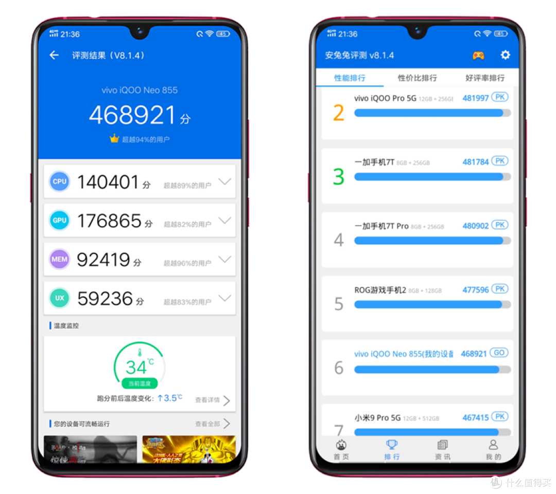 iqoo neo 855版的最大优势就是硬件配置强大.
