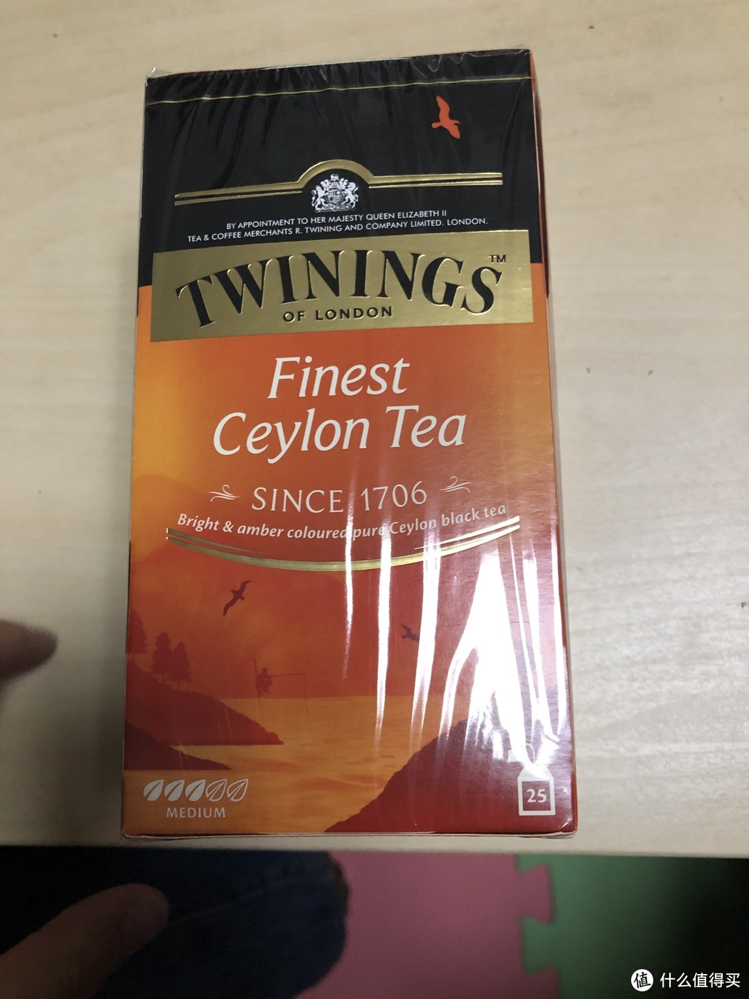 TWININGS精品锡兰红茶（袋泡装，25包*2克）