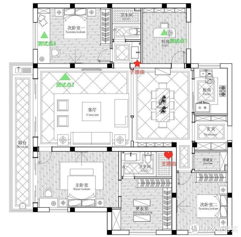 大户型路由器选择之全屋覆盖安全无忧，2500M双频360全屋路由MESH分布式子母路由器试用