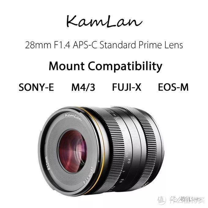Kamlan 28mm f1.4微单镜头