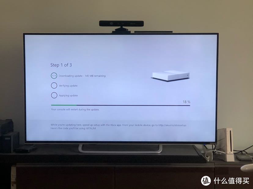 首台无光驱Xbox one开箱