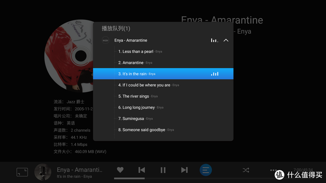 Enya 2005发行的《Amarantine(永恒之花)》专辑