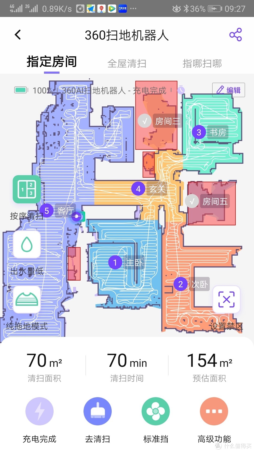 360扫地机器人初步体验