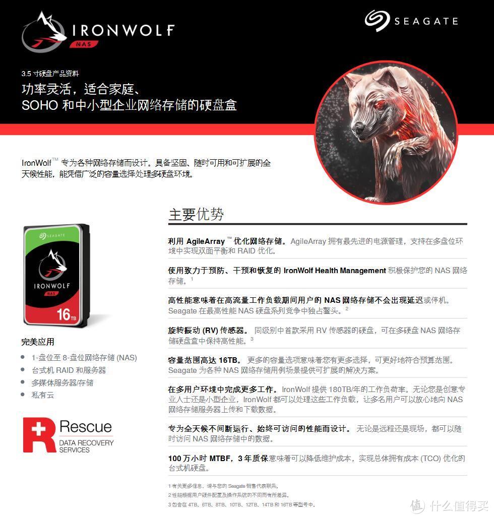 希捷16T酷狼IronWolf硬盘测试——不断进化的NAS好伴侣