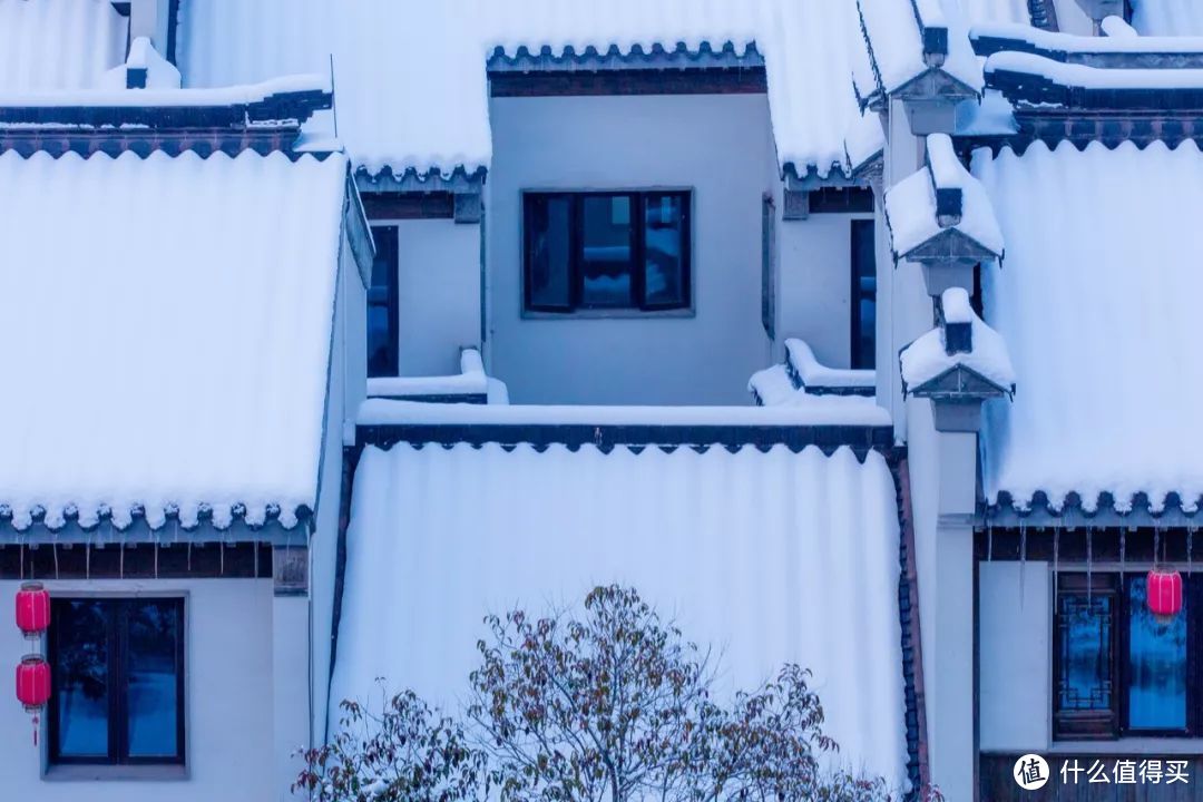 江南园林雪景 