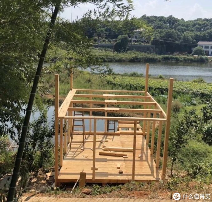 历时十天,完成了儿时木屋梦想