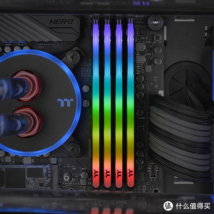 语音可操控灯效：Thermaltake 曜越 发布 ToughRAM Z-ONE RGB系列内存