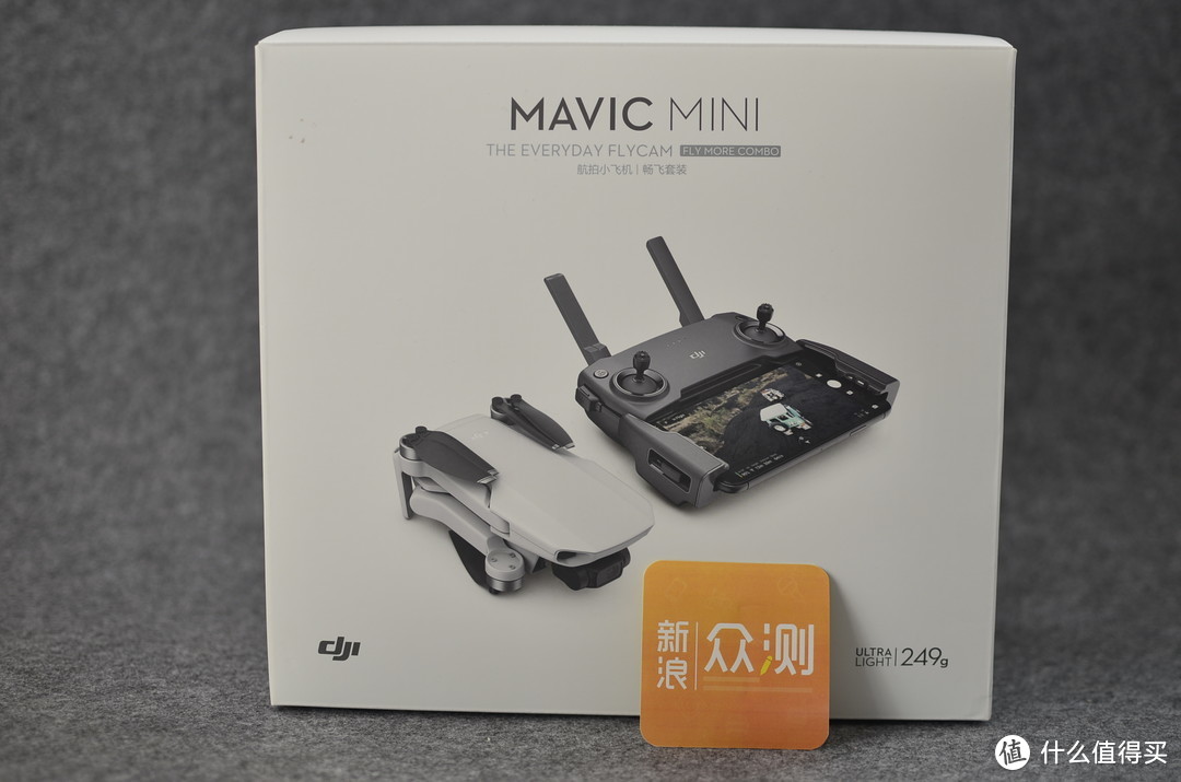 ▲来自新浪众测短暂体验的Mavic Mini畅飞套装