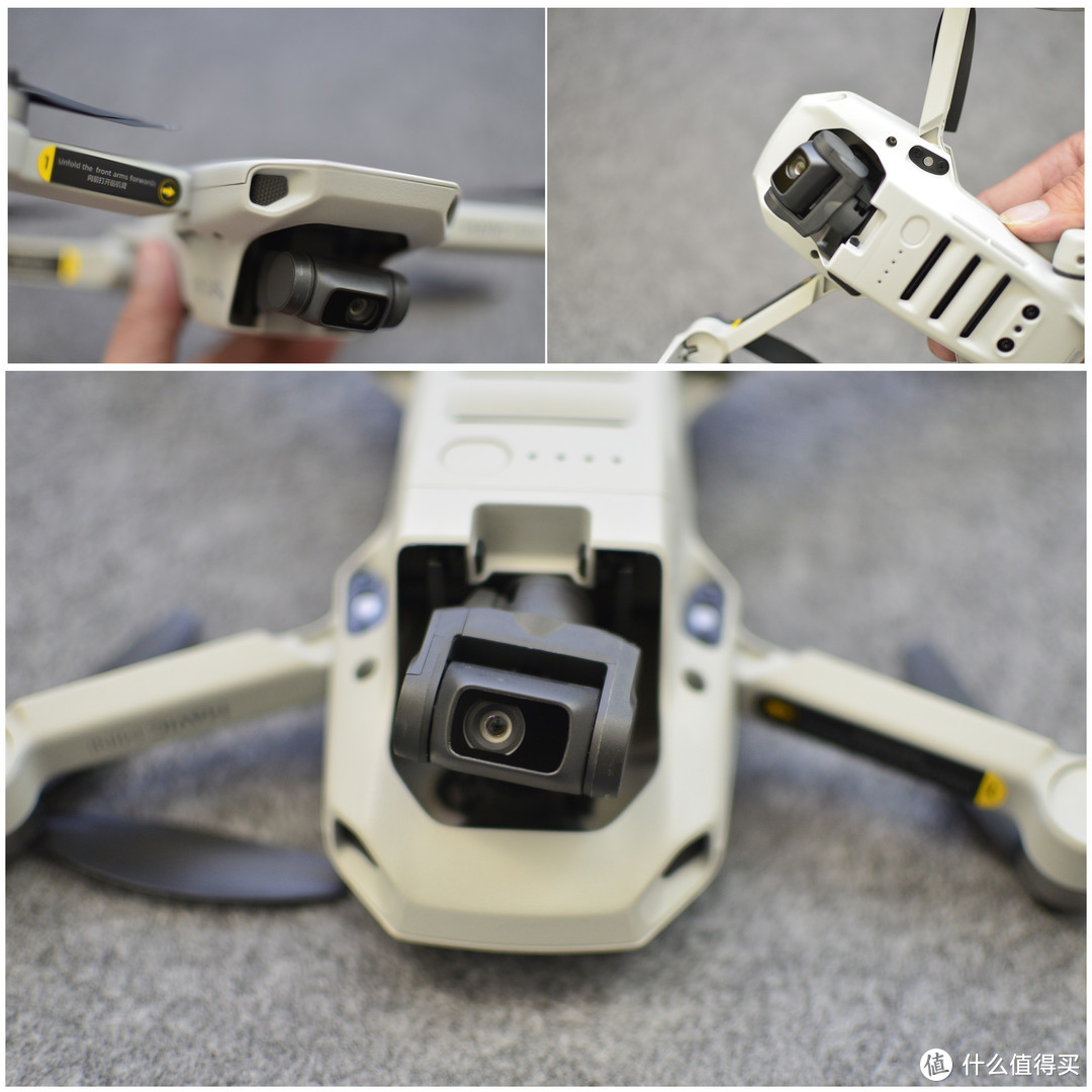 ▲Mavic Mini 目前是最小的带有三轴增稳云台的无人机。