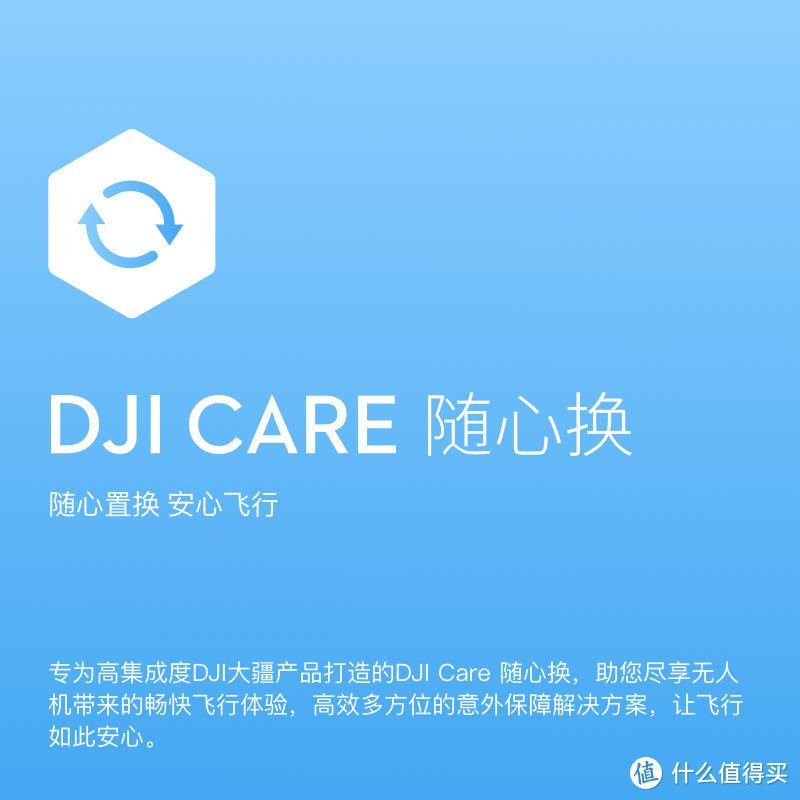 ▲DJI Care