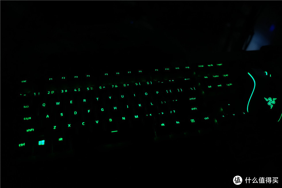 Razer猎魂光蛛竞技版——PBT键帽的87键极速线性光轴键盘体验