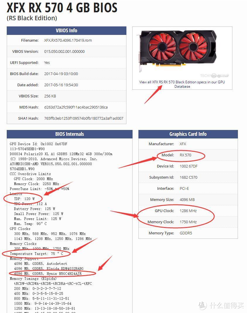 rx570显卡参数图片