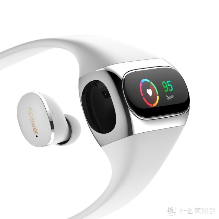 耳机与手环合体：AUKEY 推出 Airpower Wearbuds 智能运动手环