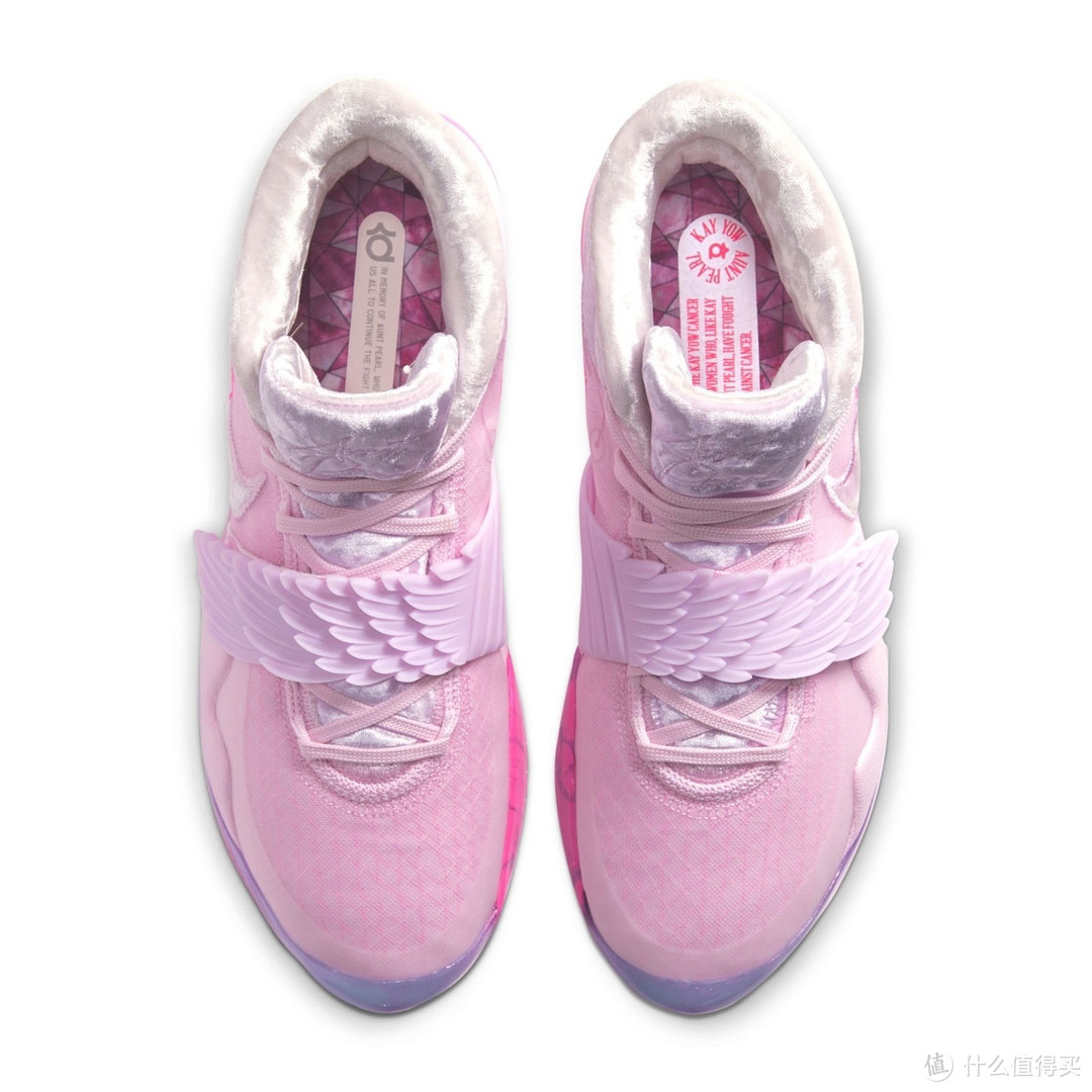 为爱而来：NIKE公益配色 KD12 “AUNT PEARL”亮相，天使小翅膀再次回归~