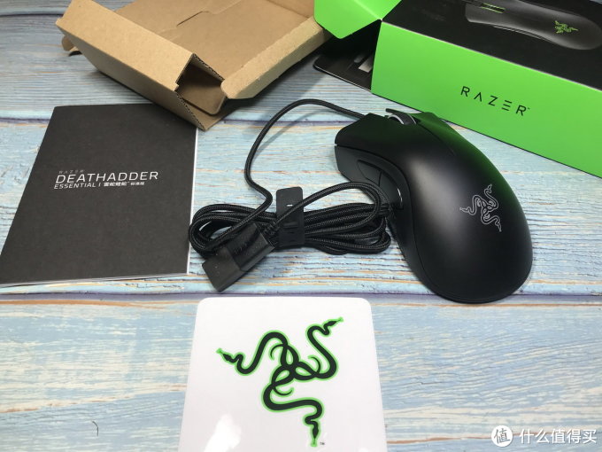 竟然中奖了:大妈送的Razer雷蛇 蝰蛇标准版 游戏鼠标