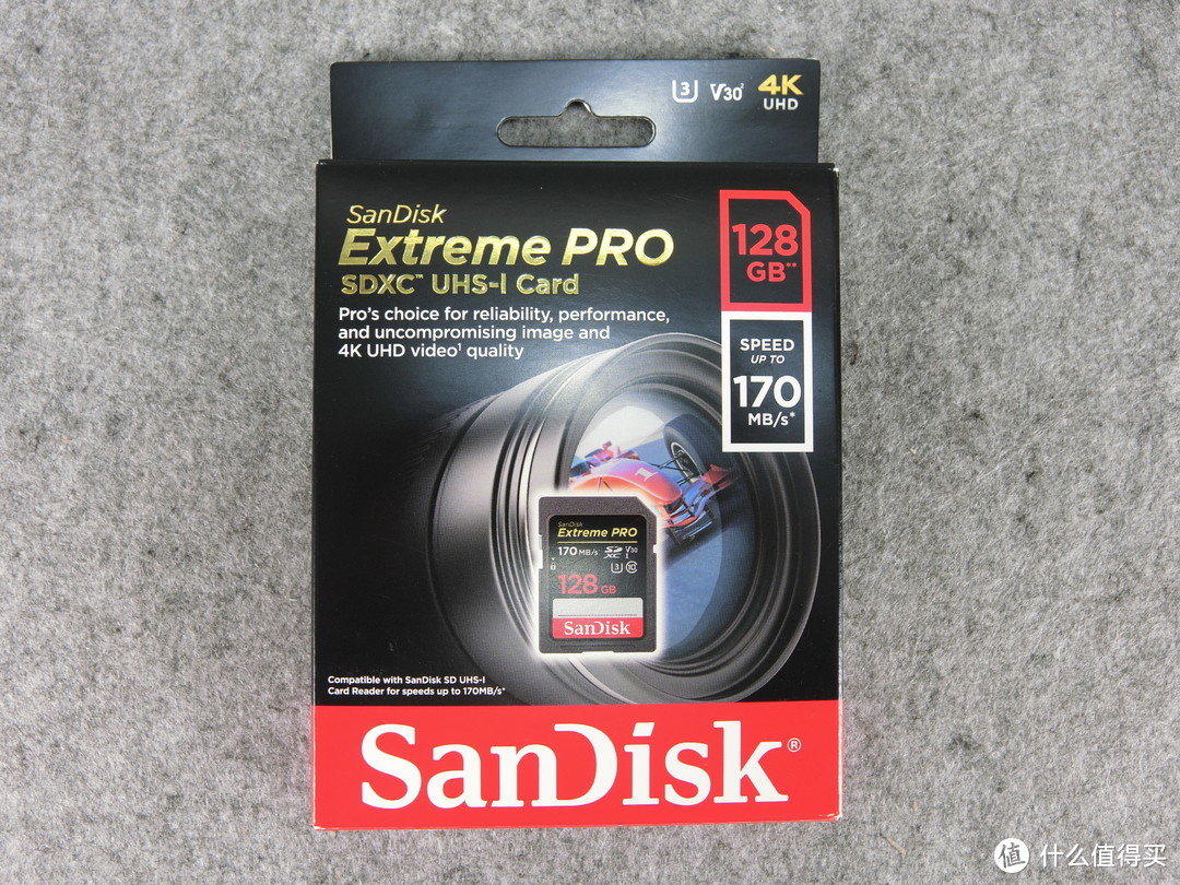 SanDisk 闪迪 Extreme PRO 至尊超极速 SDXC卡 128GB 晒单