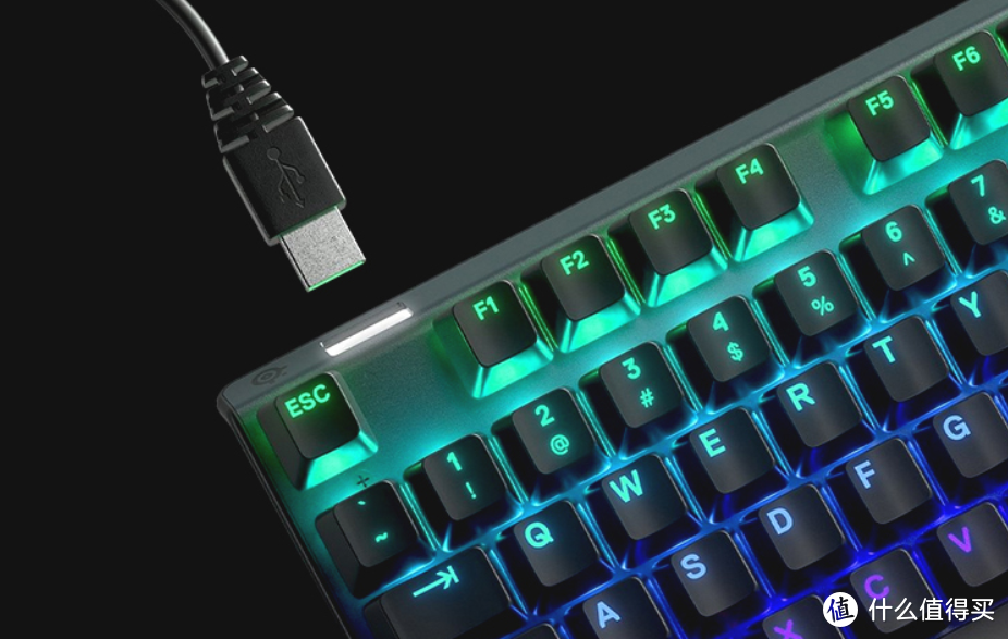 可变触发键程+OLED屏显：赛睿 Apex Pro TKL 电磁机械轴游戏键盘 上架预售 首发价1539元