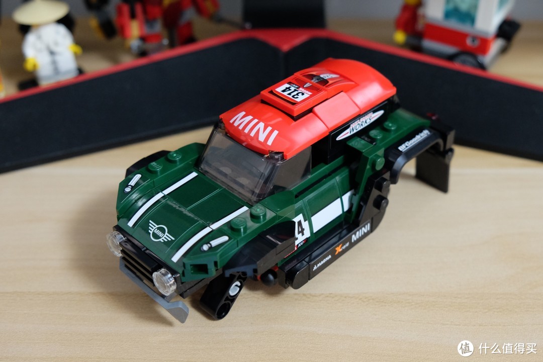2019年超级赛车最后之作！——LEGO 乐高 超级赛车系列 75894 迷你cooper对决