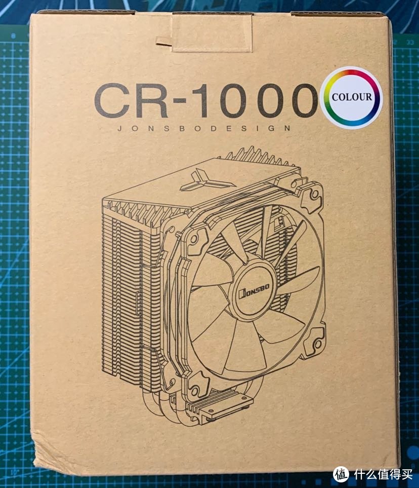 乔思伯CR-1000塔式CPU散热器开箱与安装