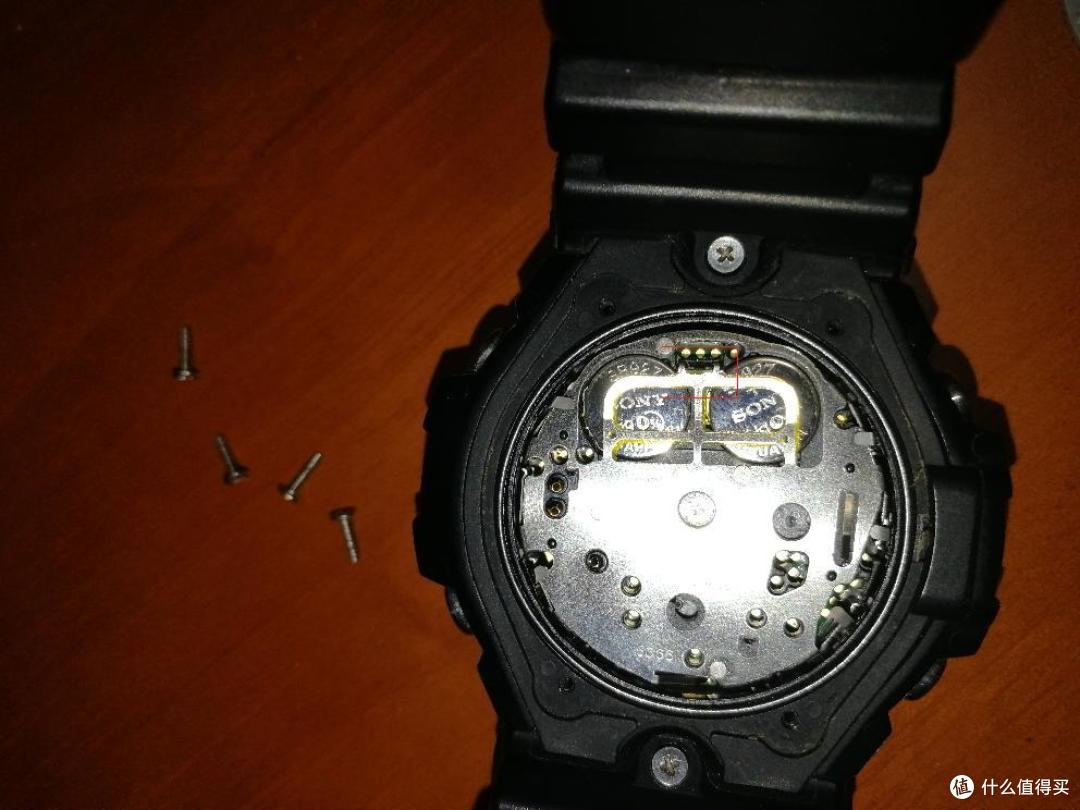 02lifesustainingcasio卡西欧gn1000rg1a更换电池记录