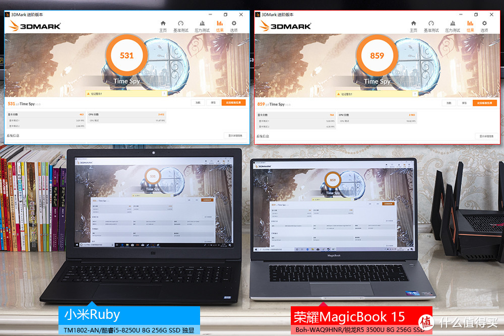 荣耀MagicBook15锐龙版 小米Ruby笔记本深入对比