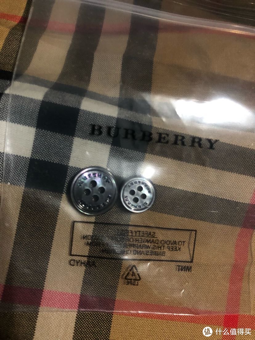 壮胆第一次电商买高档品牌￼BURBERRY巴宝莉男士Vintage长袖