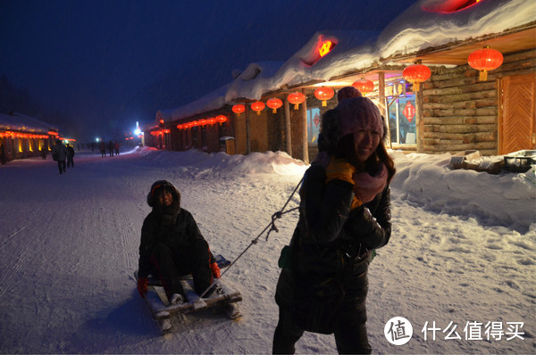 哈尔滨雪乡穿越，羊草山顶看日出