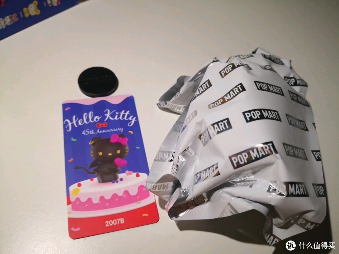 泡泡玛特HelloKitty系列 2017B恶魔小黑猫开箱晒单