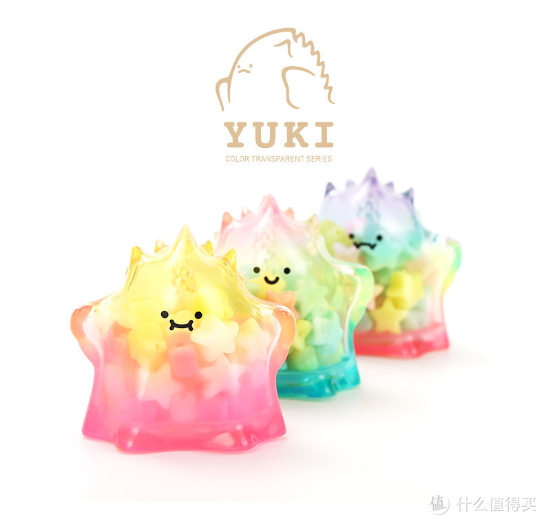 YUKI盲盒彩色透明系列-掉入终极坑