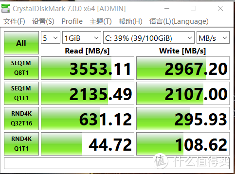 测试速度完美 可惜只有512G