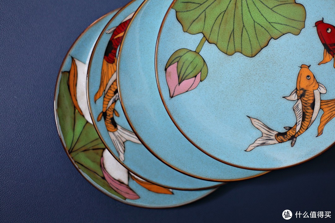 餐桌想要中国风，看看这套：醴陵​国瓷的碟、杯、瓶
