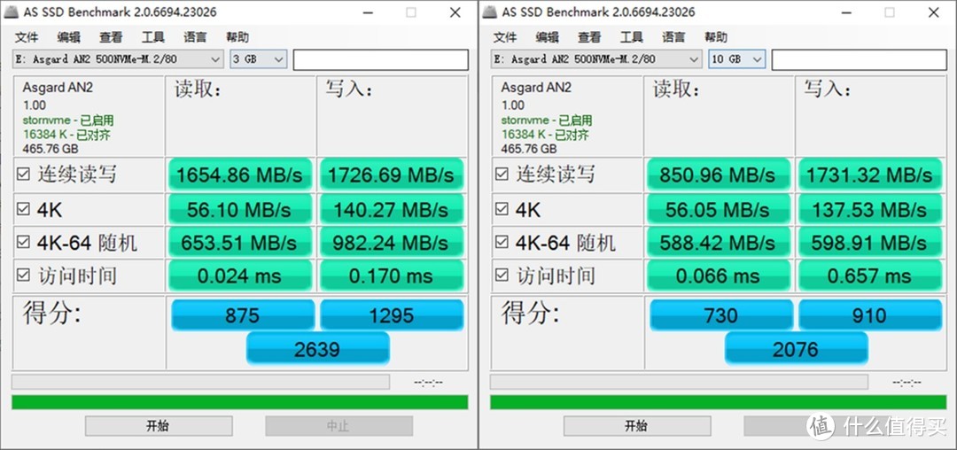 读写性能如何？为ROG X570 STRIX-F准备的ASGARD AN2 500G装机实测