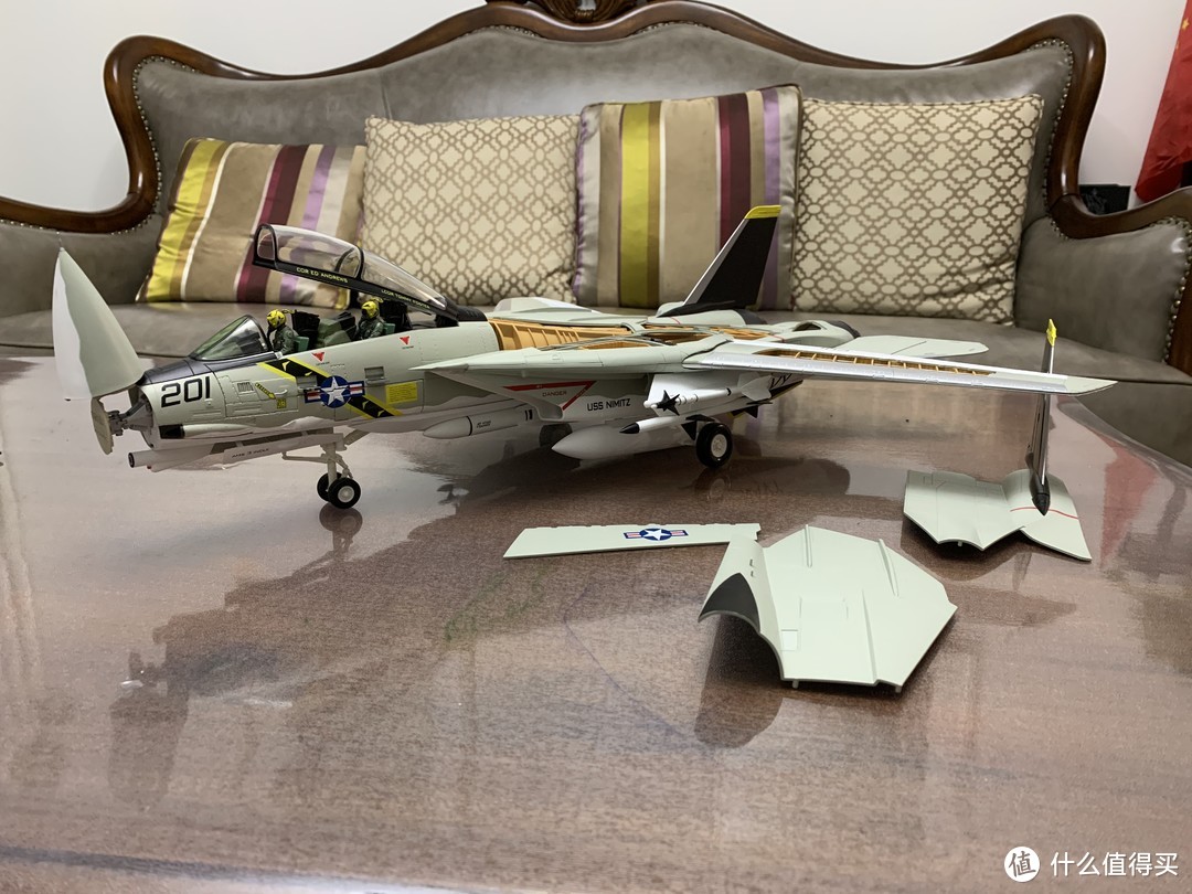 可能是全网首晒--4D Master F-14A JOLLY ROGER VF-84海盗旗中队