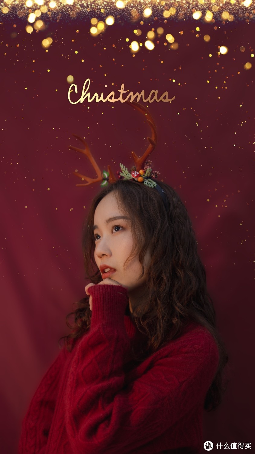 海马体太贵 如何在家给女朋友拍一套圣诞写真 摄影摄像 什么值得买