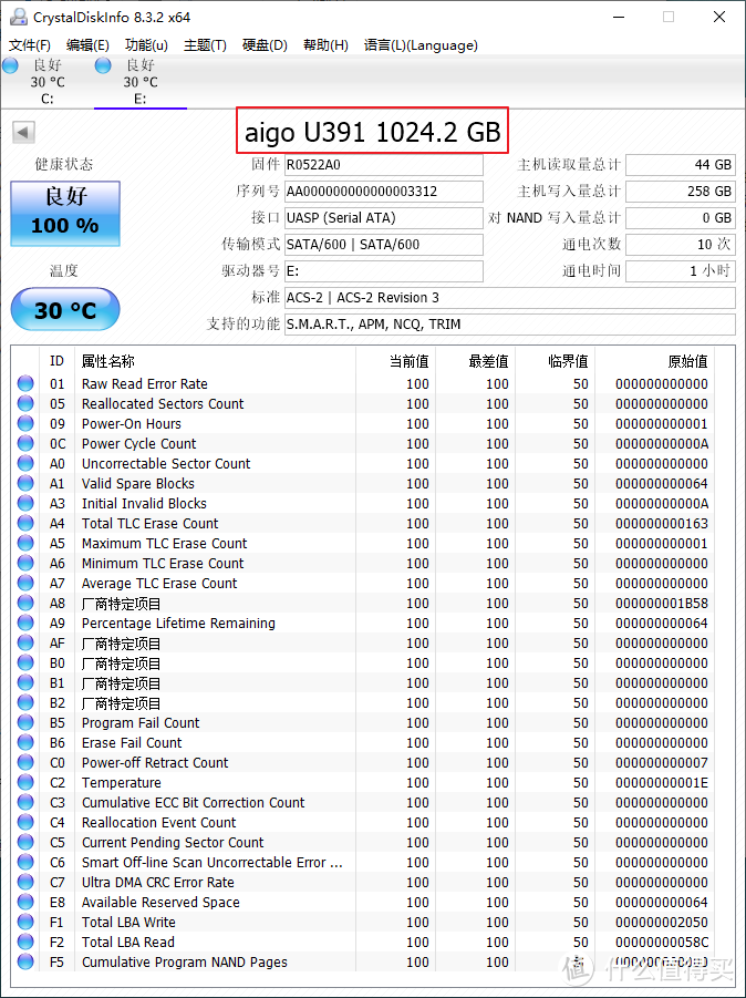 Diskinfo检测