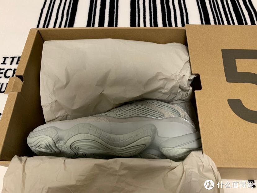 双十二战利品 Yeezy 500海盐 一个我从去年就心心念念的鞋