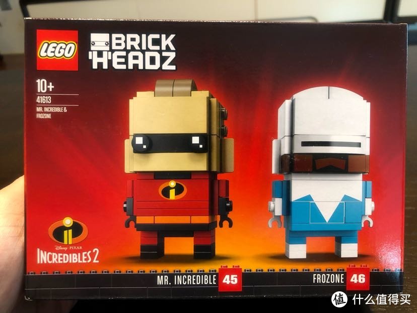 LEGO乐高BrickHeadz方头仔41613超人总动员英雄套装