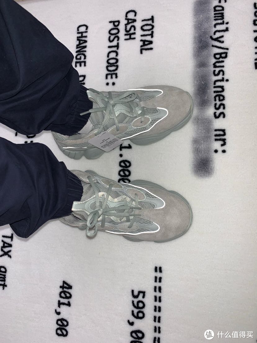 双十二战利品 Yeezy 500海盐 一个我从去年就心心念念的鞋